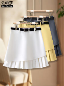 ZUOPASHA | Asymmetrical High Waist Slimming Short Skirt