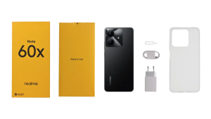 Realme Note 60x-4G-Smartphone-4gb+64gb-6.74" Display-90Hz-Realme UI-Android 14-With Gifts