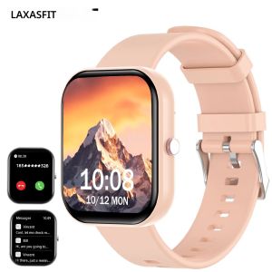 LAXASFIT 2025 ใหม่สมาร์ทนาฬิกาผู้ชายผู้หญิงฟิตเนสติดตาม Pedometer Heart Rate การตรวจสอบการนอนหลับ IP68 นาฬิกาสมาร์ทกันน้ํา