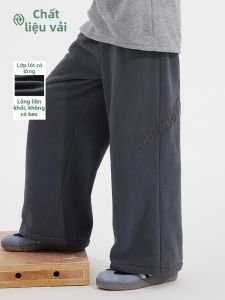 iplant | Winter New Fleece Boys Trousers