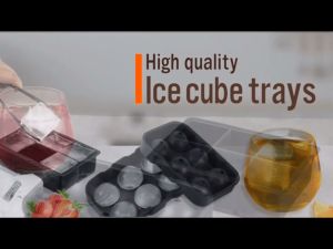 ชุด 2 ชิ้น น้ำแข็งซิลิโคน ทรงกลม เครื่องทำน้ำแข็งบอล พร้อม ฝาปิด ถาดน้ำแข็ง สีเหลี่ยม ขนาด 100cm สำหรับค็อกเทล 2.5mm และ 4.0mm สำหรับโฮมเมด ตู้แช่แข็งปล่อยง 2 ชิ้น