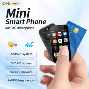Official SERVO KING9000 Mini Smartphone 4G LTE Android System Google Play 16GB ROM WiFi Dual SIM 3.0" Pocket Smart Mobile Phones