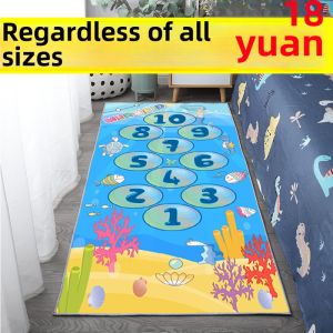 Cartoon Carpet Full Coverage Bedroom Living Room Childrens Play Mat Home Tea Table Window Seat Pad Indoor Decoration Rug