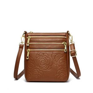 Túi Đeo Vai Da Bò Cao Cấp Cho Nữ Túi Đeo Chéo Đựng Điện Thoại Di Động Túi Đeo Vai Đơn Túi Đựng Đồ Cho Bà Mẹ