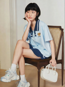 NAITANGPAI | Short Sleeve Academic Style Bear Home Wear