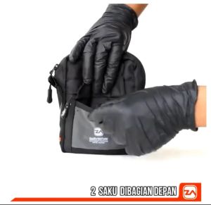 Tas Slingbag Zarventure Ares Sling Bag: Tas Selempang Pria Praktis & Ergonomis