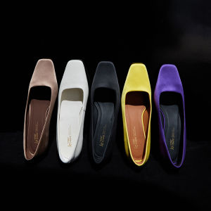 Simplicity Genuine Silk Mid-Heel Shoes