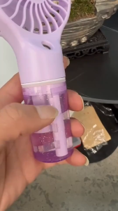 พร้อมส่ง พัดลมมือถือ T207 พัดลมพกพา ชาร์จ USB พัดลมไอเย็น สเปรย์ไอน้ำ ปรับความแรงได้ 3 ระดับ สะดวกใช้งานกว่า ลมแรง