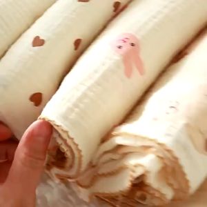 Khăn Tắm Cho Bé 4 Lớp Muslin Cao Cấp Đa Năng Size 100x110Cm Làm Chăn Hè Khăn Quấn Nhiều Họa Tiết