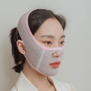 V Face Slimming Belt Beauty Facial Carving Sleep Mask Anti-sagging Double Chin Mask Elastic Nasolabial Folds Remover Bandage Anti-Wrinkle Firm Lifting Band