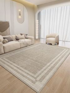 Modern Minimalist High Quality Gray Shag Carpet