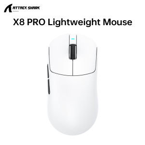 ATTACK SHARK | ATTACK SHARK X8SE Wireless Gaming Mouse for FPS/MOBAPAW3311 25K DPI Broadcom BK52820 MCUX8Plus X8Pro X8Ultra Tri-Mode Mouse