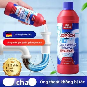 MONLEYTA | Kem thông đường ống mạnh mẽ loại bỏ dầu mỡ nhà bếp cống nhà vệ sinh thông tắc bồn rửa mặt bằng thép không gỉ dành cho người lớn