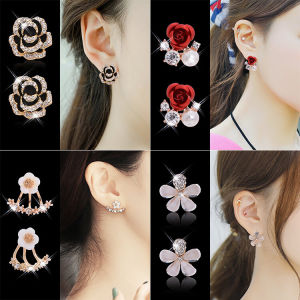 South Korea Fairy Face Slimming Earrings Cold Style Pearl Earrings Personal Influencer Women Temperament Wild Simple Ear Clip