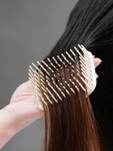 Specialized Shampoo Comb Scalp Massage Hollow Design Hair Care Tool Itch Relief Head Oil Control Portable Personal Grooming