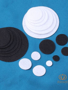 Phụ Kiện Tự Làm Kẹp Tóc DIY Vật Liệu Đế Vải Không Dệt Đế Kẹp Tóc Đế Kẹp Tóc Vuông Đế Kẹp Tóc Tròn Phụ Kiện Trang Sức Thời Trang