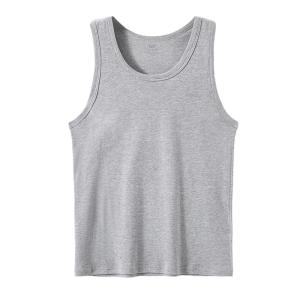 MiiOW | Pure Cotton Sleeveless Sports Vest For Men Loose Fit Summer Fitness Sweatshirt Casual Comfortable Breathable T-Shirt