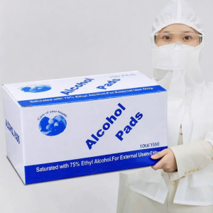 Disinfecting Cleaning Ear Piercing Alcohol Pads 100pcs