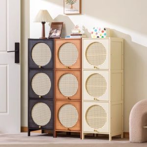 KAIPAQI | Slim Narrow Space Saving Shoe Storage Rack Multilayer with Door