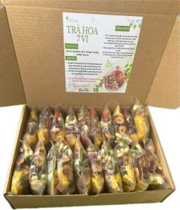 HỘP 30 Gói Trà Hoa 7 Vị  Mix giúp thanh nhiệt . Mát gan  an thần ngủ ngon