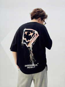 dangerouspeople | Loose Fit Graphic T-Shirt