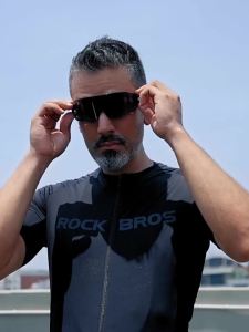 RockBros | Kính Đeo Xe Đạp Phân Cực Thay Đổi Màu Cho Thể Thao Ngoài Trời Chống Gió & Cát