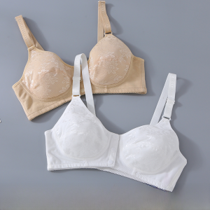 Pure Cotton Maternity Bra No Wire Vest Style Front Button Womens Underwear Comfortable Breathable Sweat Absorbent Basic Color