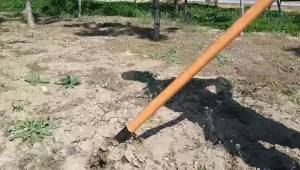 Cuốc Đất Nông Nghiệp Bằng Thép Không Gỉ Đào Đất Nông Nghiệp Dụng Cụ Trồng Rau Gia Dụng Dụng Cụ Làm Cỏ Thần Thánh Khai Hoang Ngoài Trời Cuốc Đất Toàn Thép