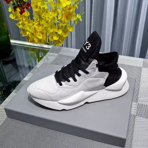 Y3 Summer New Womens Silver Super Popular Dad Shoes Trendy Brand Genuine Leather Casual Thick Bottom Heightening Sports Shoes