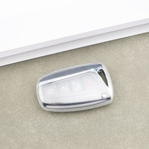 For Hyundai Grand Santa Fe 3 DM Ix45 Ix35 Genesis DH Grandeur Azera HG Equus Transparent TPU Shell Fob Car Key Case Cover