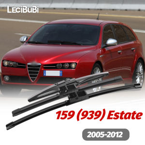 1set Front & Rear Windshield Wiper Blades Windscreen Wipers For Alfa Romeo 159 939 Estate 2005-2012 2006 2007 2008 2009 2010