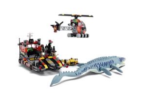 LEGO Jurassic World 77983 Mosasaurus Dinosaur Boat Attack (703 Pieces)