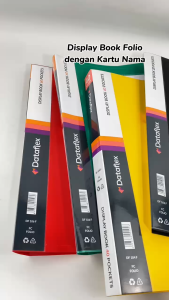 Display Book / Clear Holder 40 Pocket + Kartu Nama Folio Dataflex