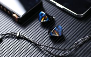 Linsoul THIEAUDIO Origin 1DD+4BA+2EST+1BC Quadbrid IEM Hifi Headphones with Custom Upgraded Cable for Audiophiles Musicians Headset In-Earphone Headset