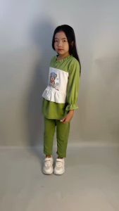 CF Kids Setelan Anak Perempuan Sakura Friends