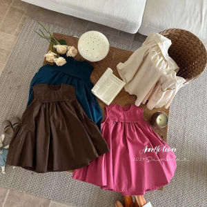 Tagkita | Summer New Korean Style Solid Color Fashion Vest Dress