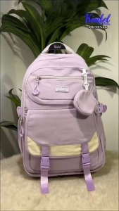 KIMCHI KBCSB5006 Backpack Large Size With Detachable Pouch Canvas