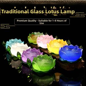 HENANSHENGZHONG | Temple Offering Seven Treasures Lotus Lamp