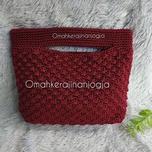 tas rajut  totebag  tas tangan  handbag