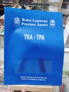 Sampul Raport TK / TPA ukuran kecil A5. (untuk buku Raport TK Biru atau kuning)