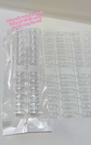 Móng mẫu vuông tròn hàn không gờ túi 120 móng chuyên dụng làm nail