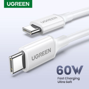 UGREEN 60W USB C Fast Charging Cable for iPhone 15 Series Samsung S25 S24 Ultra iPad Macbook Switch Model: US286