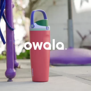 [100%Authentic] Owala FreeSip Sway30oz Insulated Water Bottle - StainlessSteel Sports Tumbler with Straw