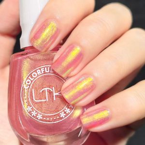 LTK Long-lasting Polarized Nail Polish Waterproof No-bake High-end Sparkling Girls Nail Art Fast-drying Protective Coat