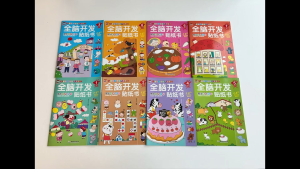DangDang Whole Brain Sticker Book For Kids 2-6 Years Old Early Learning Toddler Activity Puzzle Toy