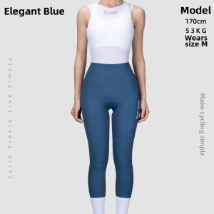 West Biking | Womens Cycling Padded Tights Breathable Strap Pants