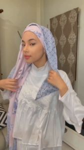 [ AZ FREESIA ] Tudung Bawal by Ameera Zaini Silk Satin + Free Pouch Bag