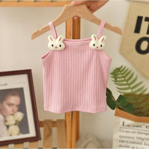 Summer Wearable Cute Short Vest Top for Baby Girls
