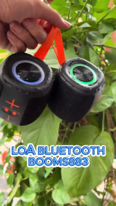 ( LOA XỊN ) Loa Bluetooth BOOMS883 Thiết Kế Hiện Đại Âm Thanh Stereo Chất Lượng Cao- Kết Nối Bluetooth Với Mọi Thiết Bị Thông Minh