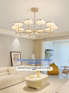 HAOJUESHIDENGSHI | Full Spectrum Luxurious Modern Minimalist Chandelier